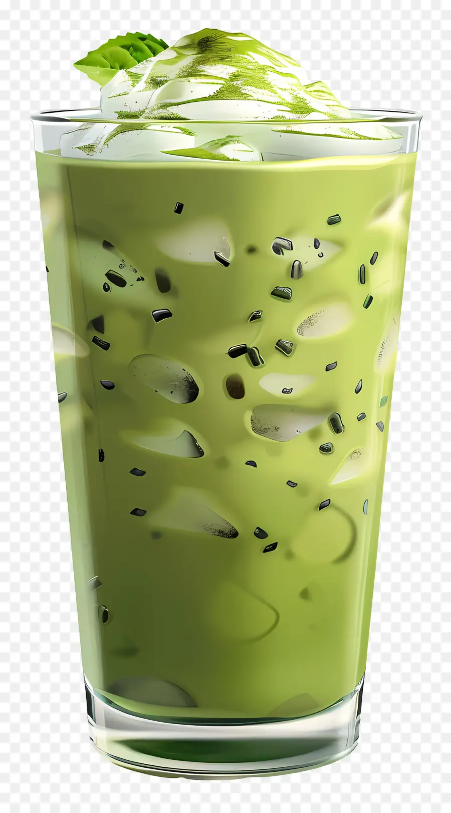 Matcha Içecek，Yeşil Smoothie PNG