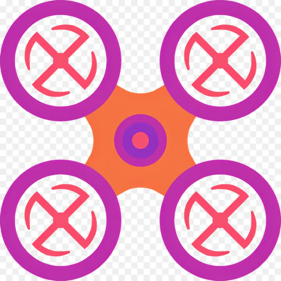 Dron，Quadcopter PNG