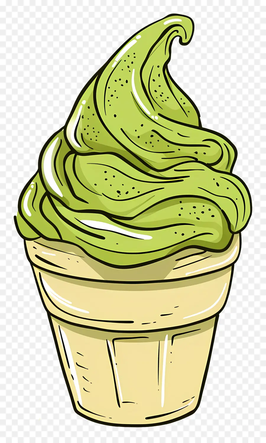 Matcha Dondurma，Kek PNG