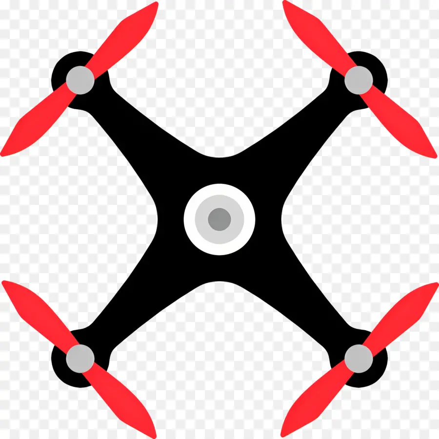 Dron，Dört Pervaneli Helikopter PNG