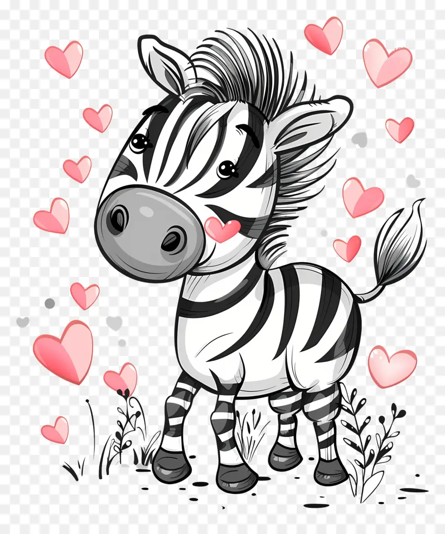 Zebra，Kalpler PNG