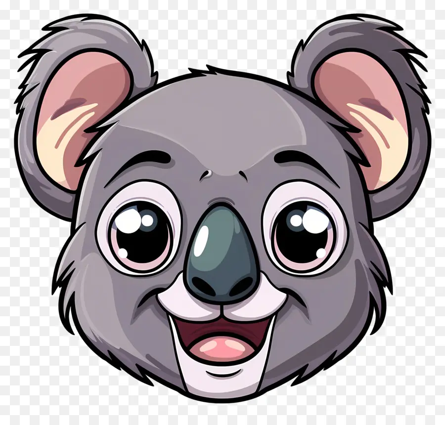 Sevimli Koala Yüzü，Kanguru PNG