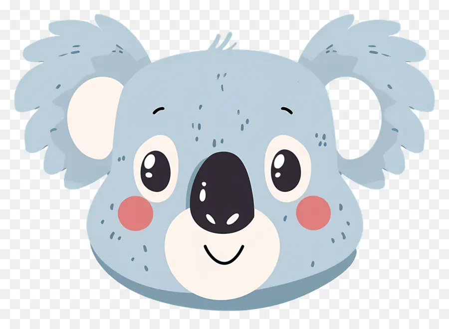 Sevimli Koala Yüzü，Karikatür Koala PNG