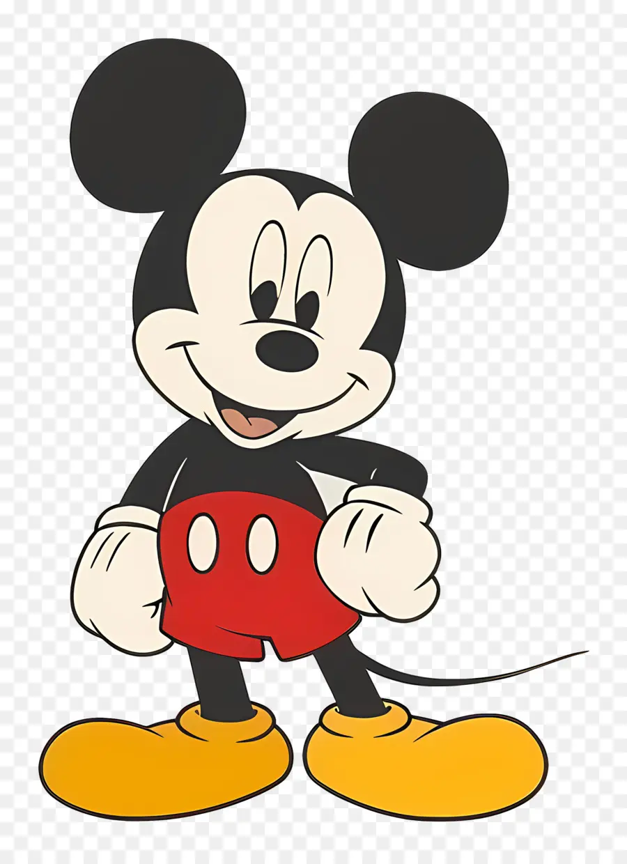 Mickey Fare，çizgi Film Karakteri PNG