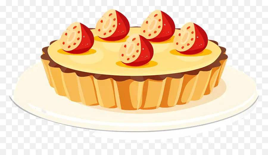 Tart，Meyveli Pasta PNG