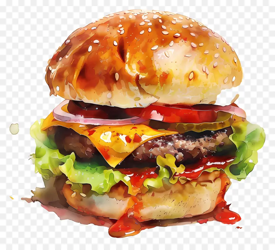 Burgerler，Peynir PNG