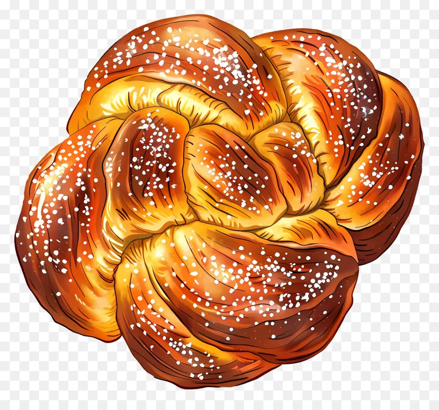 Challah'ı，Pişmiş Ekmek PNG