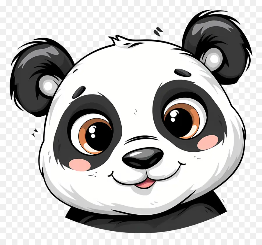 Panda Yüzü，Panda PNG