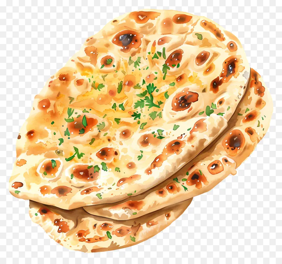 Naan，Gözleme PNG