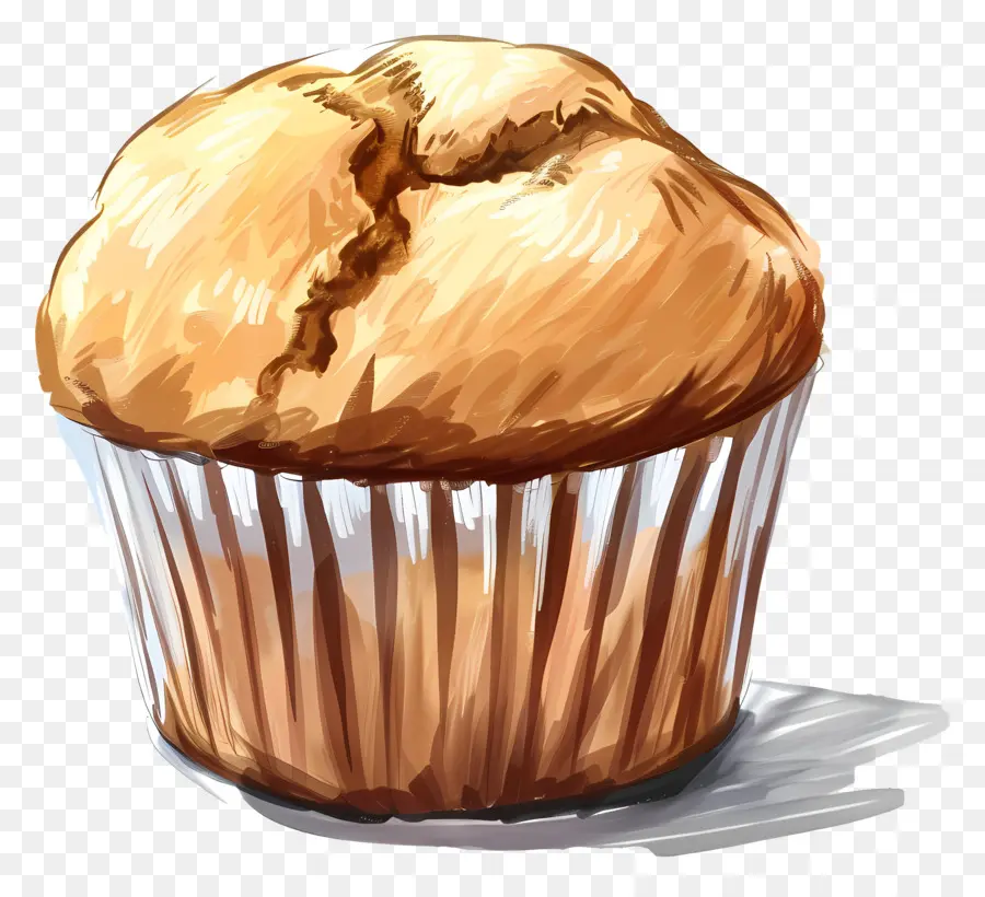 Portakallı Muffin，Kek PNG