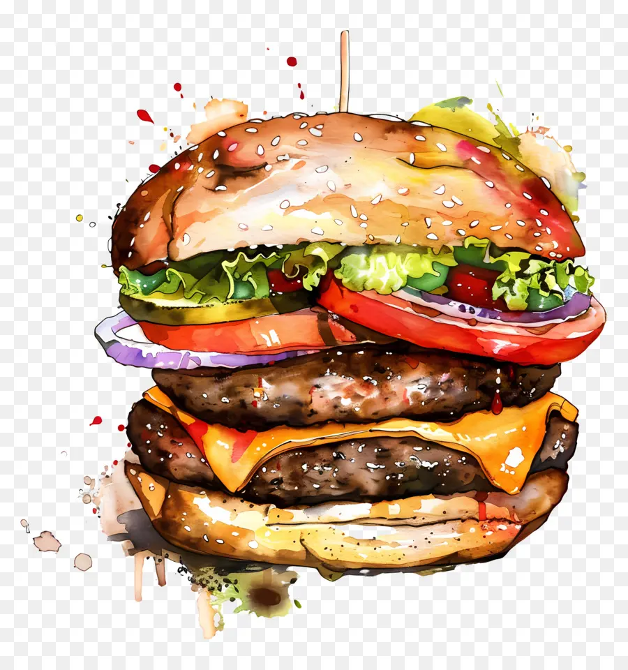 Hamburger，Marul PNG