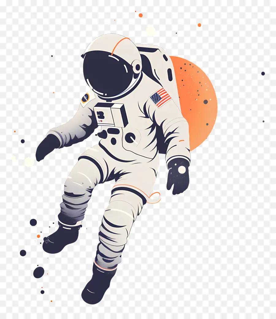 Astronot Uzayda ，Astronot PNG