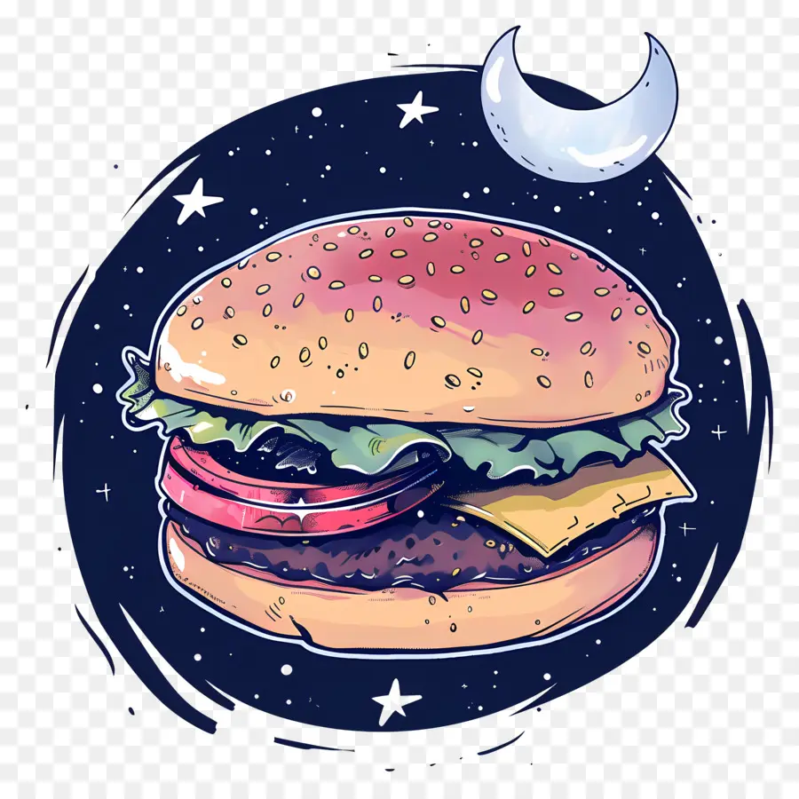 Hamburger，çizburger PNG