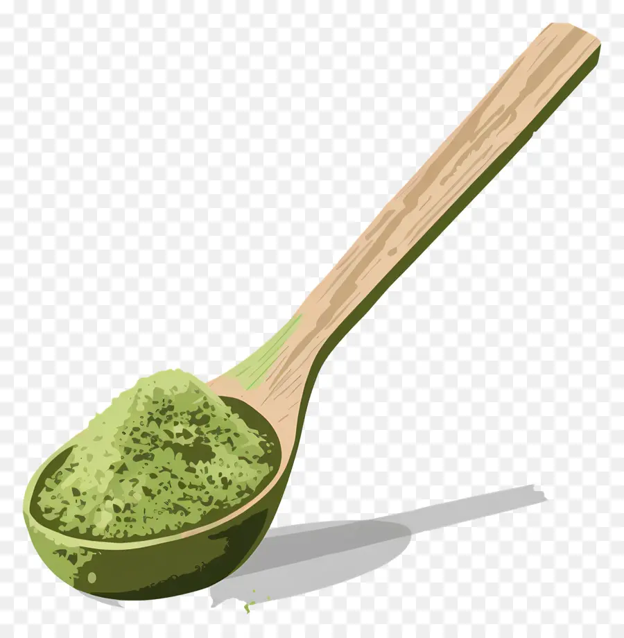 Matcha Toz Kepçesi，Matcha Tozu PNG