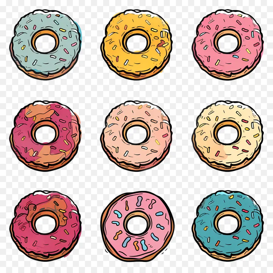 Donutlar，Buzlanma PNG