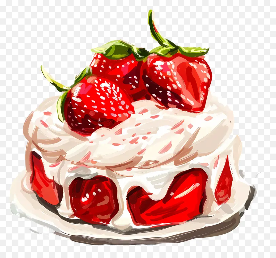 Pavlova，Çilek PNG