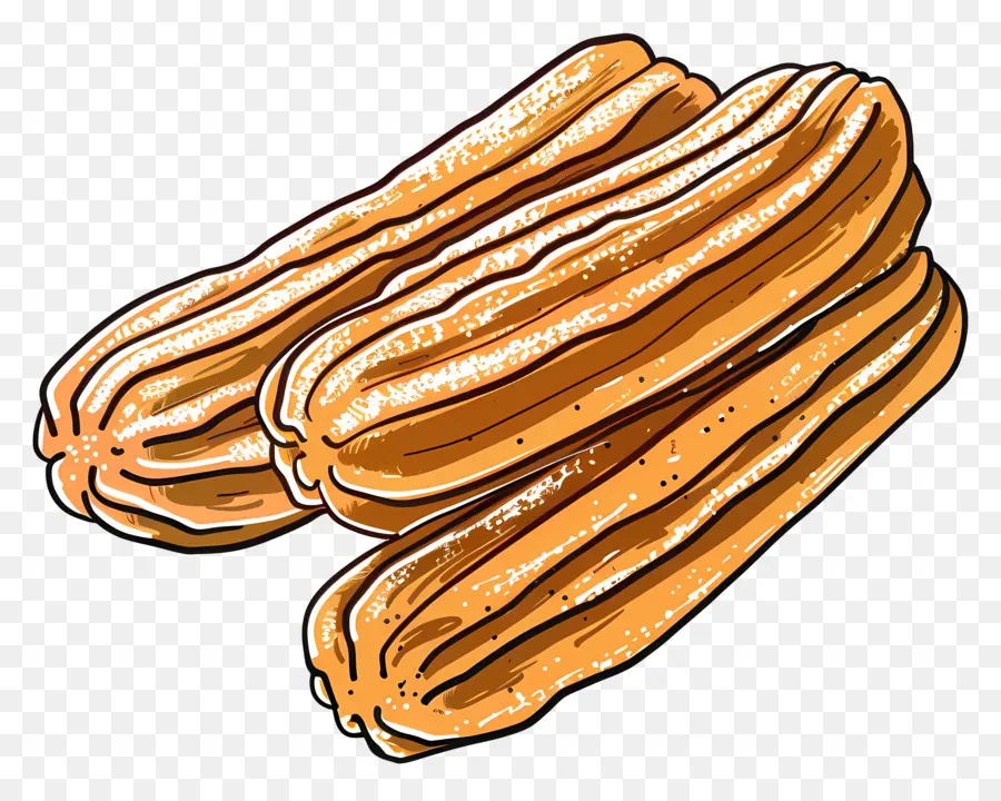 Churros，Muz PNG