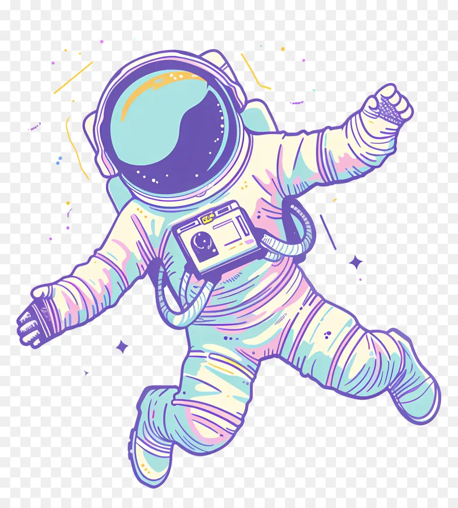 Astronot Uzayda ，Astronot PNG