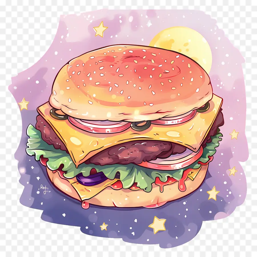 Hamburger，Peynir PNG