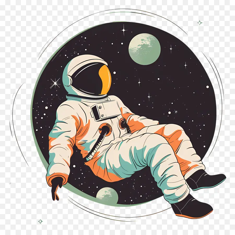 Astronot Uzayda ，Astronot PNG