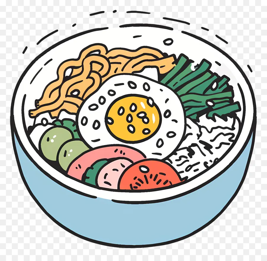 Kore Bibimbap，Ramen PNG