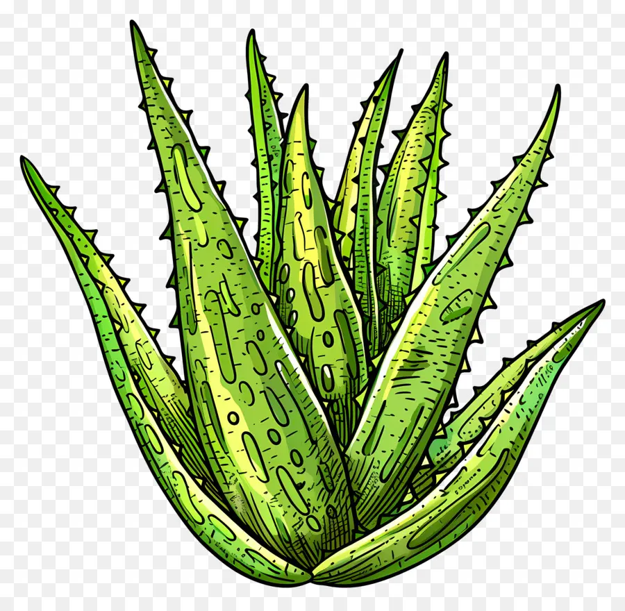 Aloe Vera，Aloe Vera Bitki PNG