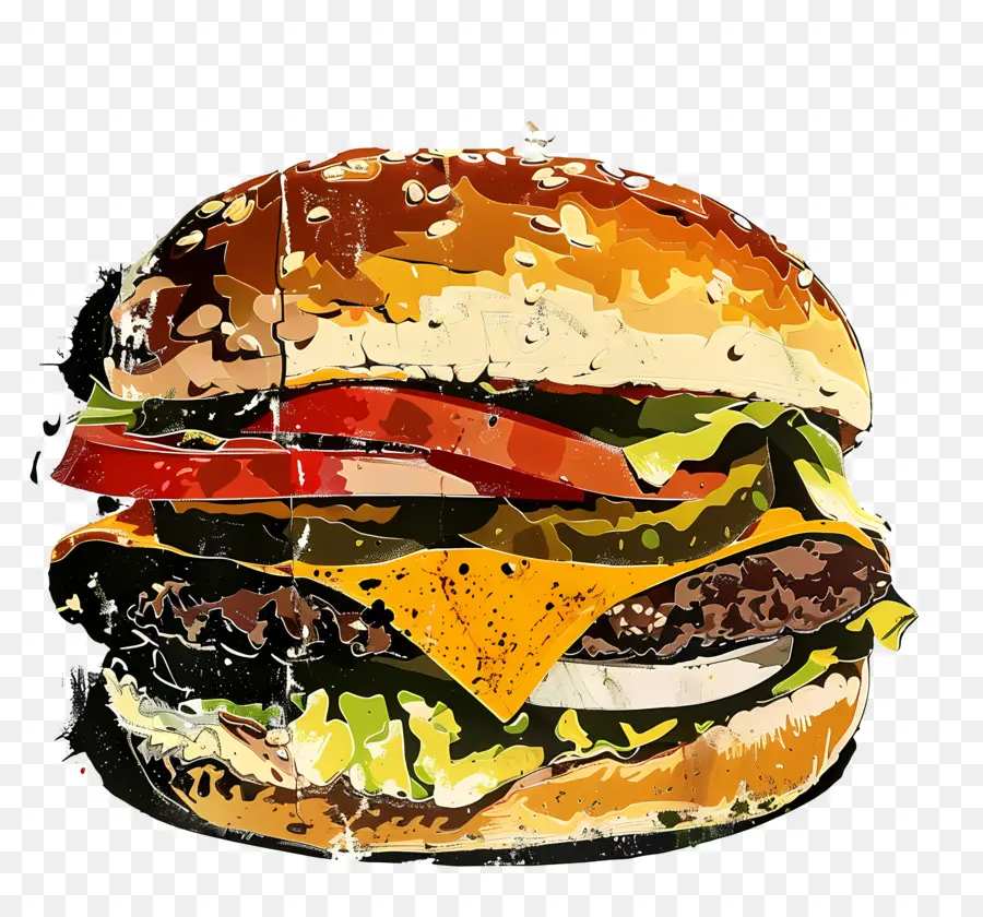 Hamburger，Peynir PNG