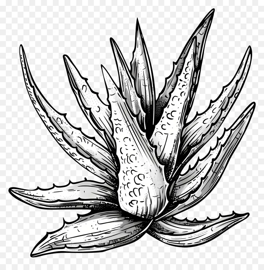 Aloe Vera，Etli PNG