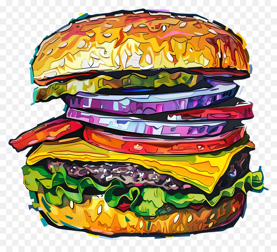 Hamburger，Peynir PNG