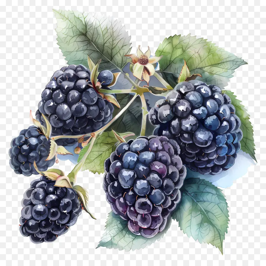 Böğürtlen，Blackberry Bush PNG