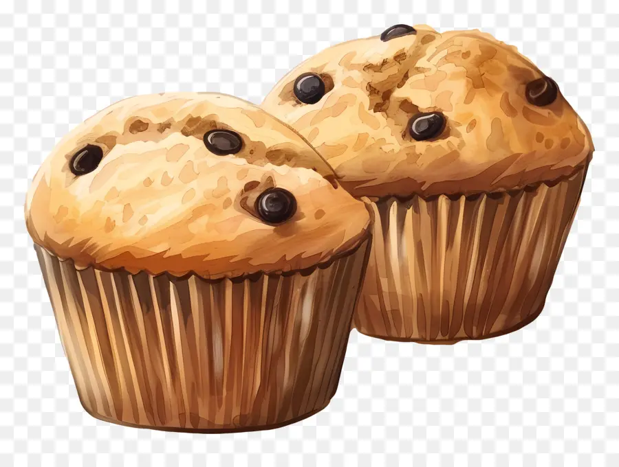 Kek，Çikolatalı Muffins PNG