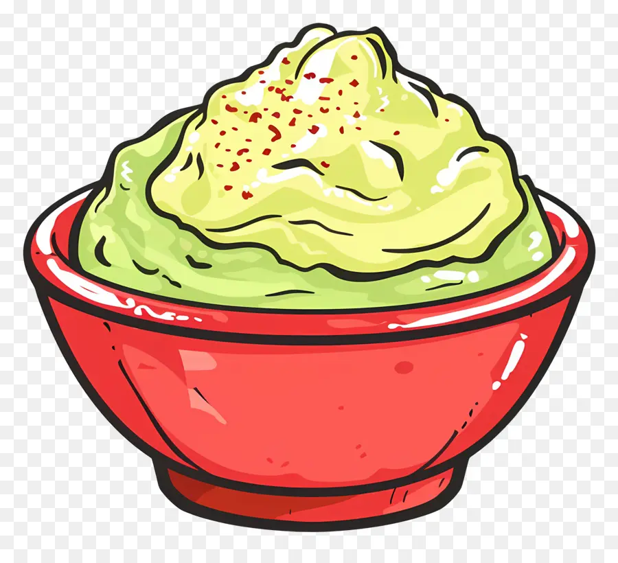 Guacamole，Avokado PNG