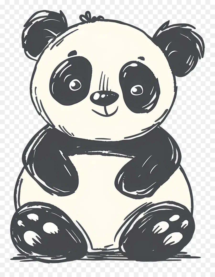 Sevimli Panda，Panda Ayısı PNG