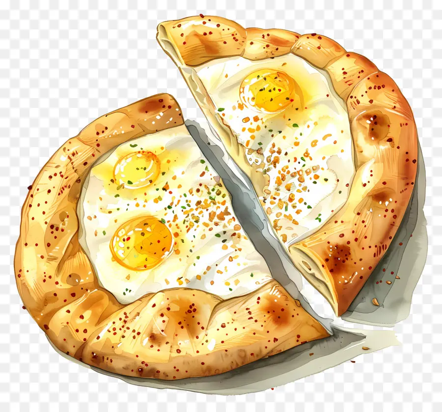 Acharuli Khachapuri，Pizza PNG