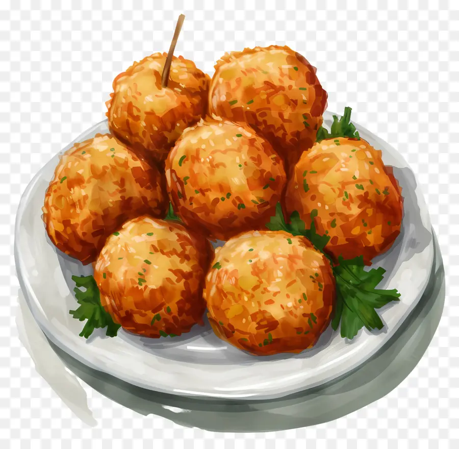 Patates Topları，Köfte PNG