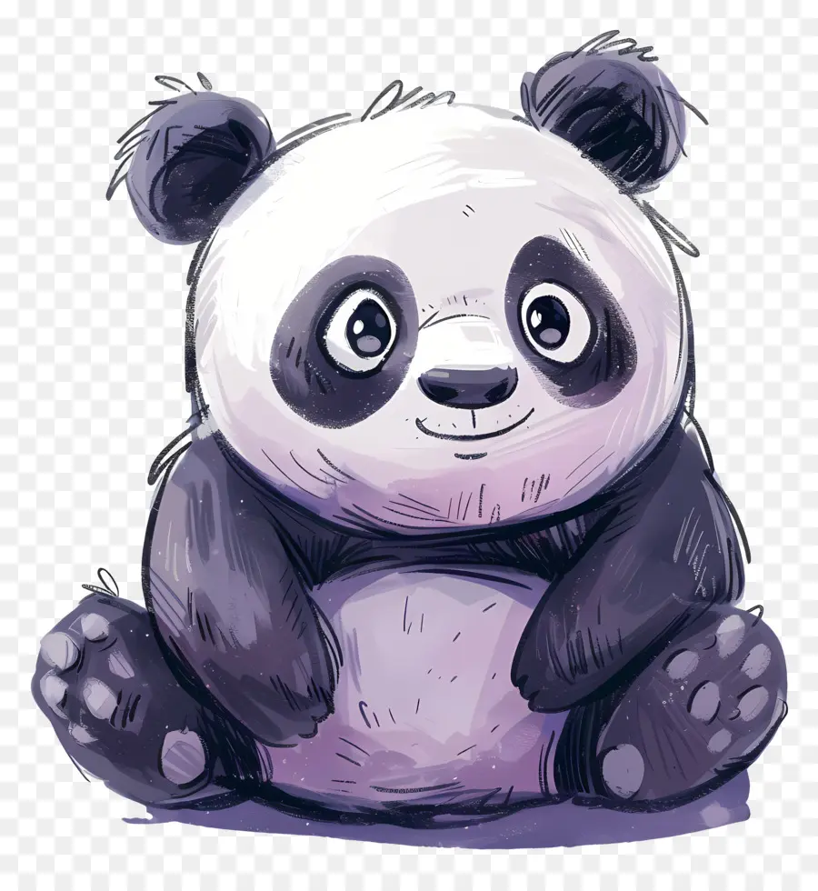 Sevimli Panda，Panda PNG