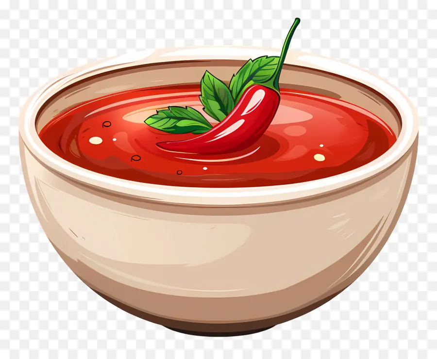 Chili Sos，Domates çorbası PNG