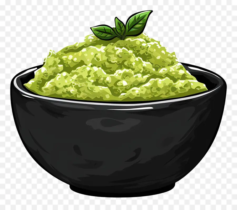 Guacamole，Yeşil Humus PNG