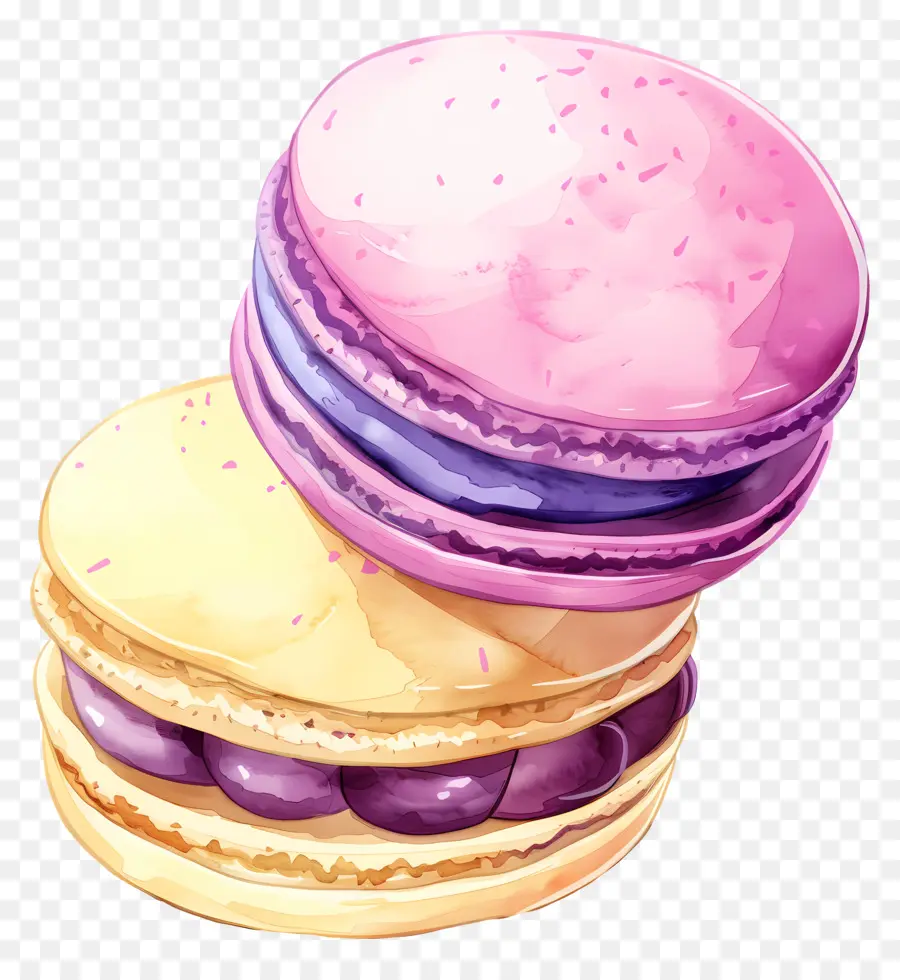 Acıbadem Kurabiyesi，Macarons PNG