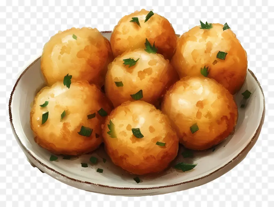 Patates Topları，Kızarmış Patates Püresi PNG