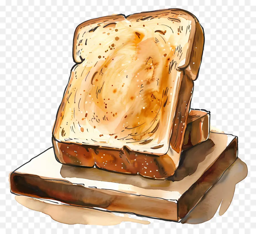 Kızarmış Ekmek，Tost PNG