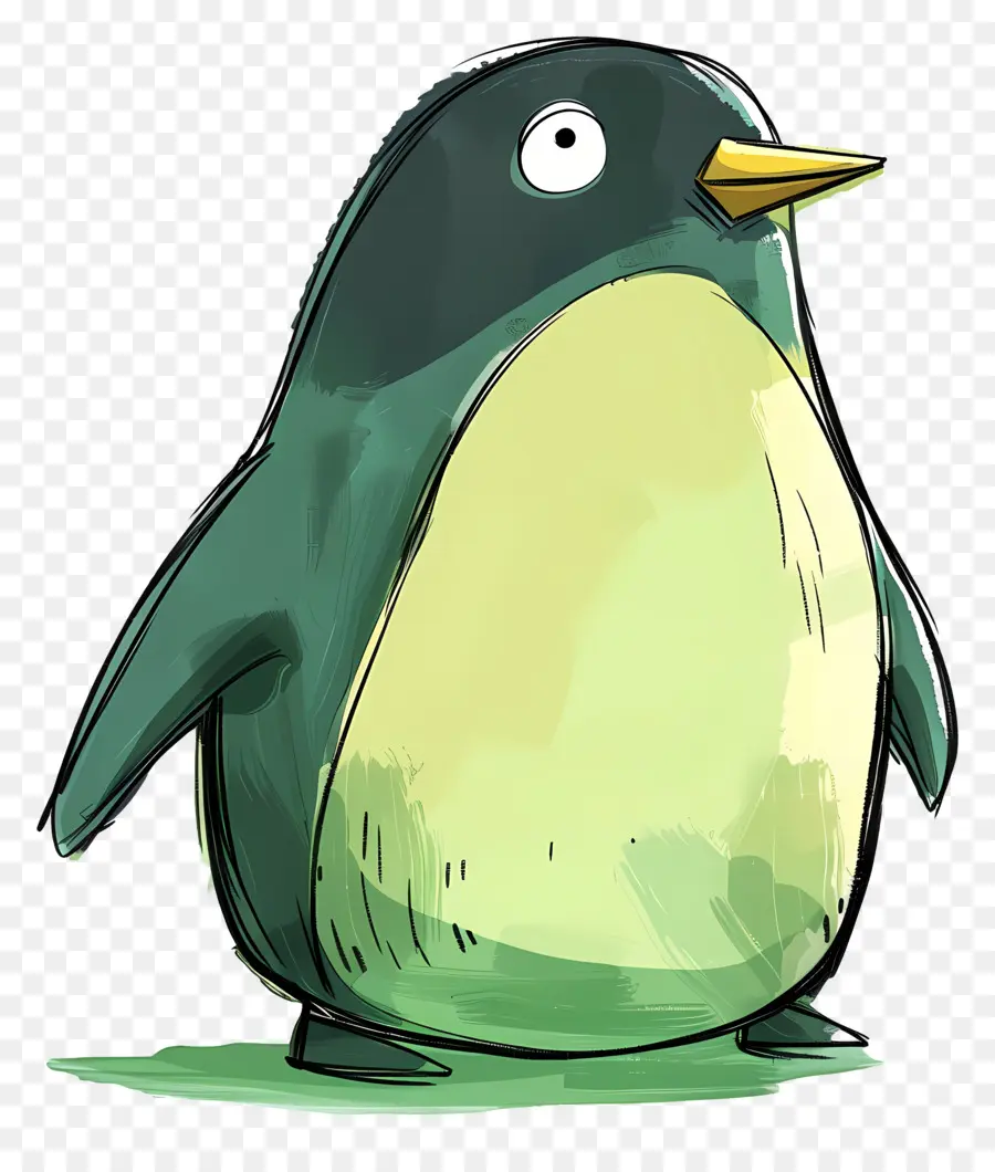 Penguen，Kuş PNG