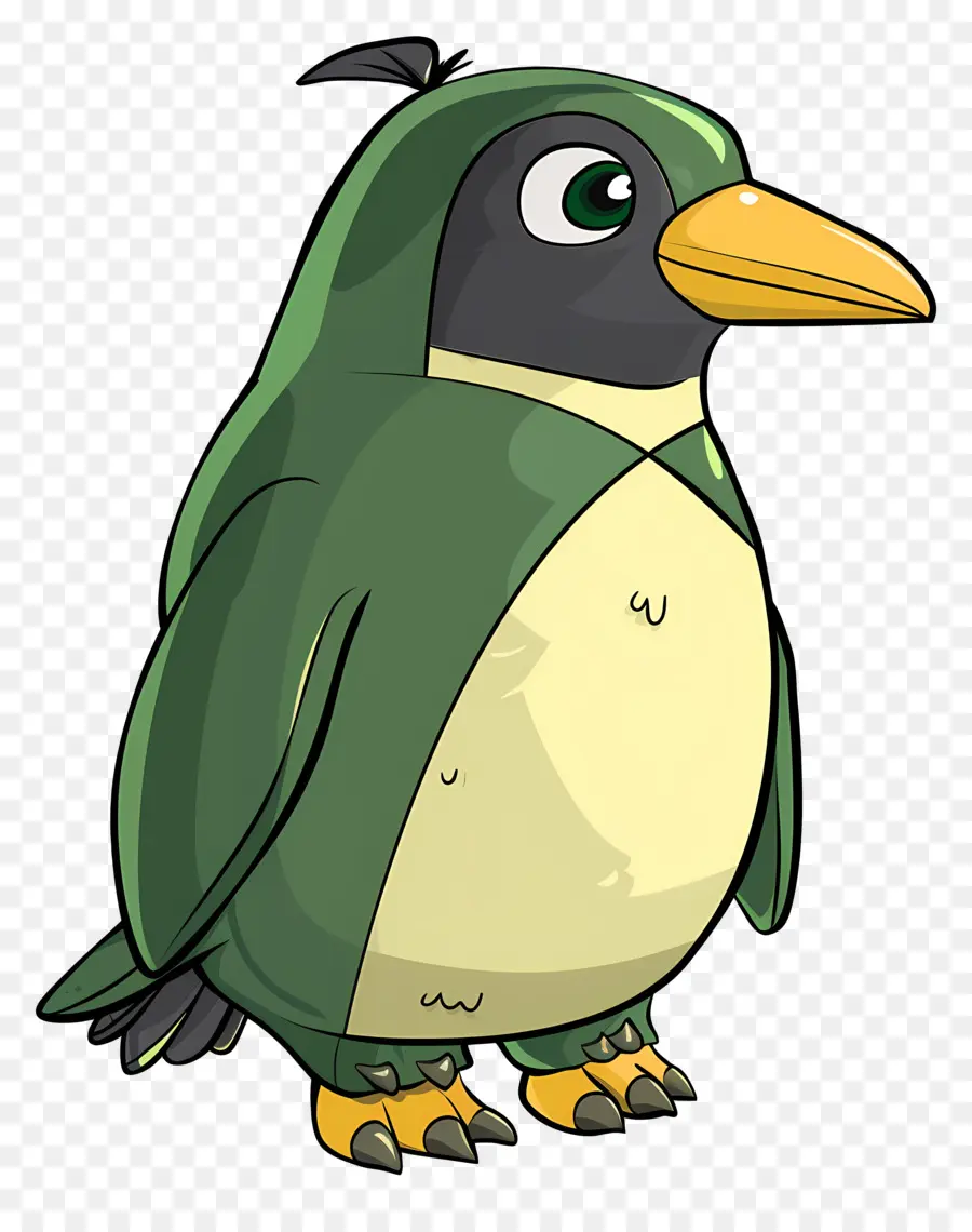 Karikatür Penguen，Kuş PNG