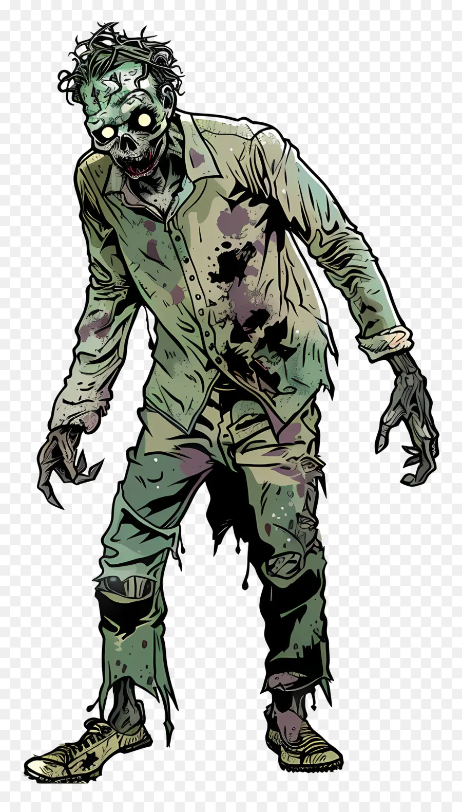 ürpertici Zombi，Zombi PNG