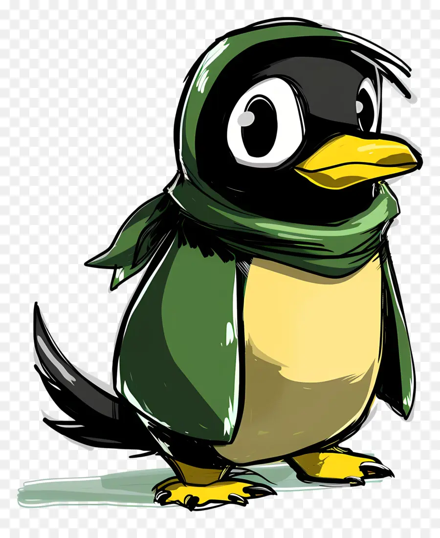 Karikatür Penguen，Penguen PNG