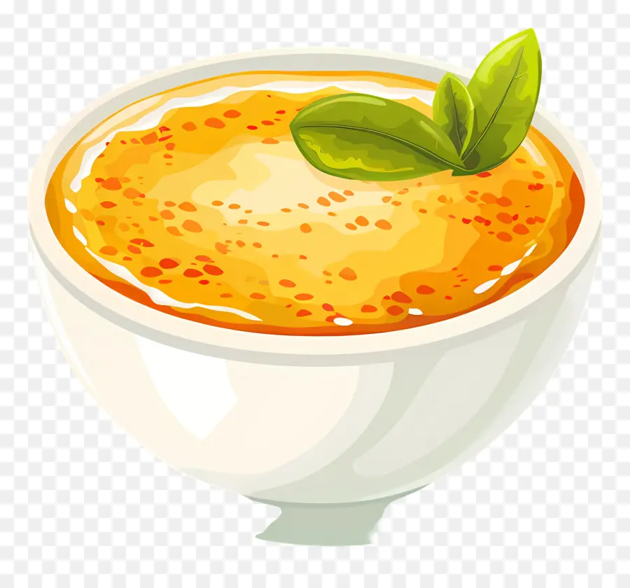 Creme Brulee，Balkabağı Çorbası PNG