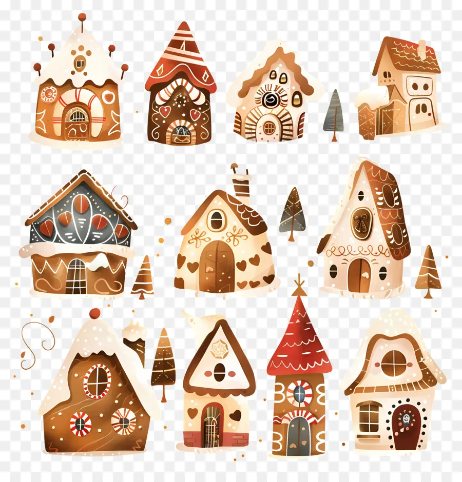 Gingerbread Evi，Noel Köyü PNG