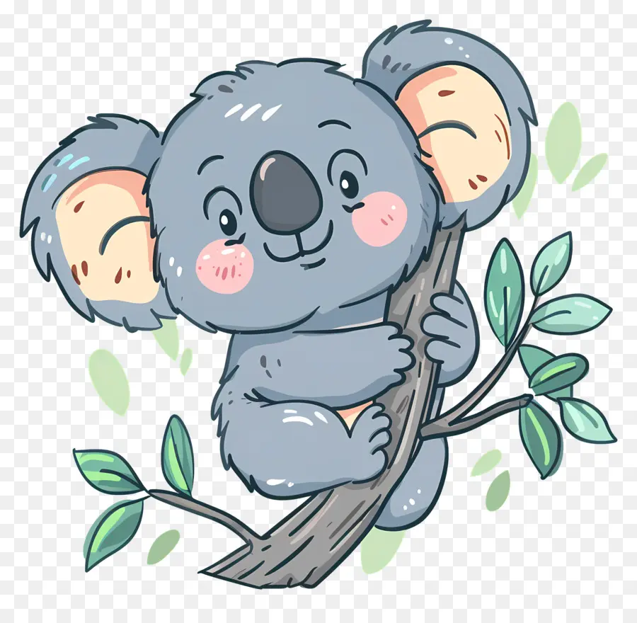 Ağaçta Koala，Koala PNG