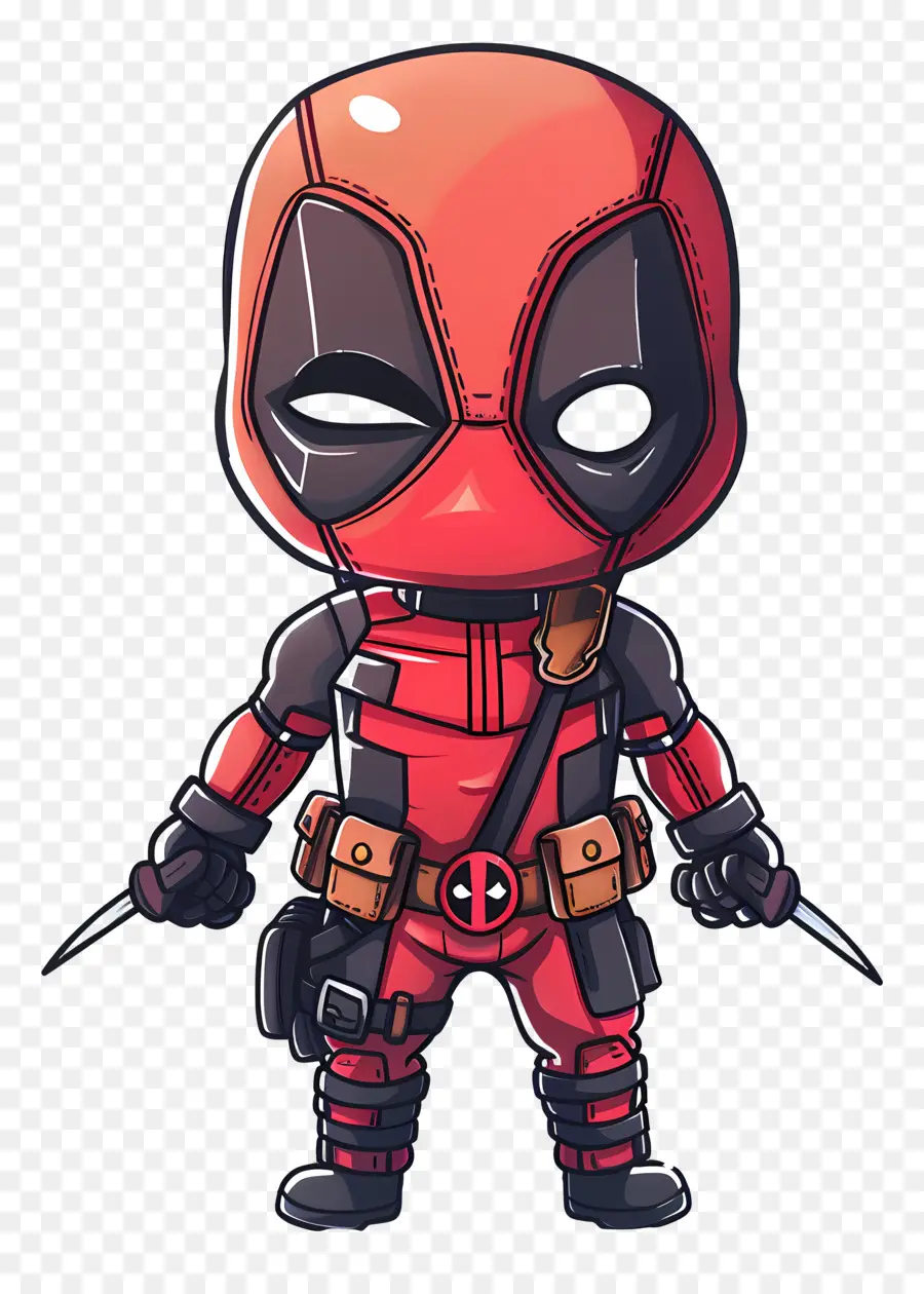 Sevimli Deadpool，Deadpool PNG