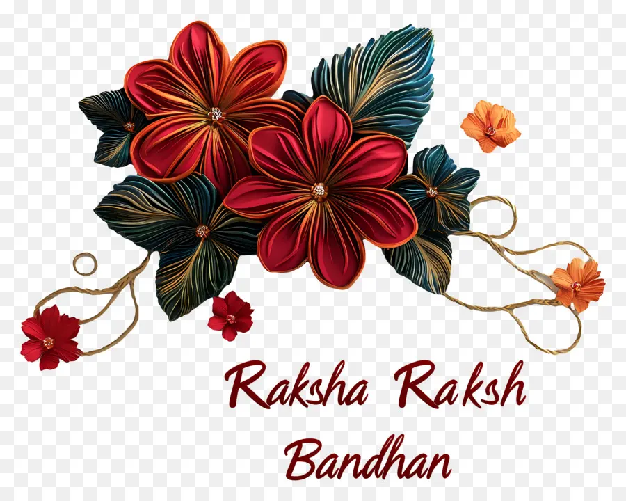 Raksha Bandhan，Çiçekler PNG